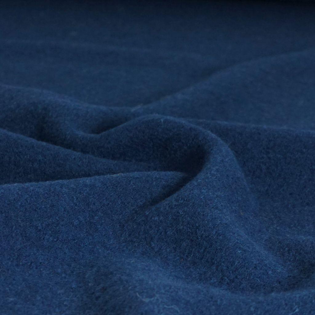 Wollwalk Walkloden aus Schurwolle petrol